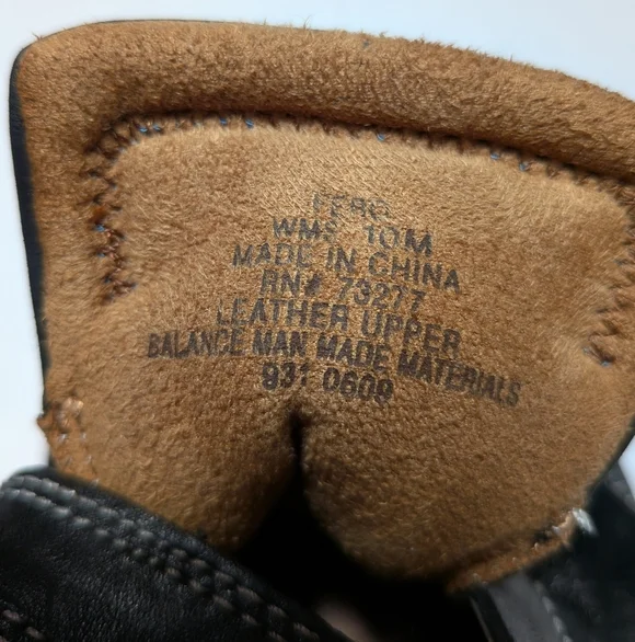 Natural Soul by Naturalizer Black Leather Shoes Women's 10 - Picture 7 of 11